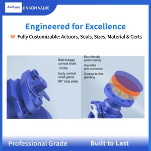 API Geflangeerde Kogelkraan, Pneumatisch/Elektrisch/Handmatig Bedienbaar, RVS/Koolstofstaal, Hoge Druk Industriële Afsluitklep - Product Image 3