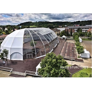 <span class=keywords><strong>Tente</strong></span> de réception octogonale en alliage d'aluminium transparente de 1000 <span class=keywords><strong>places</strong></span> pour les cérémonies VIP et les événements musicaux en direct - Product Image 1