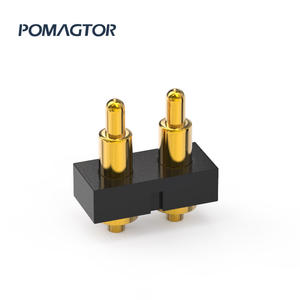 2 핀 포고 핀 커넥터 PE 가방 12V Pcb 헤드셋 충전 원래 제조 업체 Din, 충전 핀 SMT 2A Pa46 POMAGTOR - Product Image 5