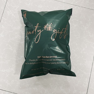 High Quality Durable Eco-Friendly Forest Green Mailer <b>Waterproof</b> Shipping Mailing Courier Bags Custom Logo Express Bags - Product Image 6