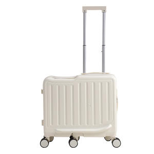 子供用トラベルバッグ荷物スーツケーススピナーキャスターPC素材シート快適な持ち運びのためのライドオンデザイン - Product Image 2