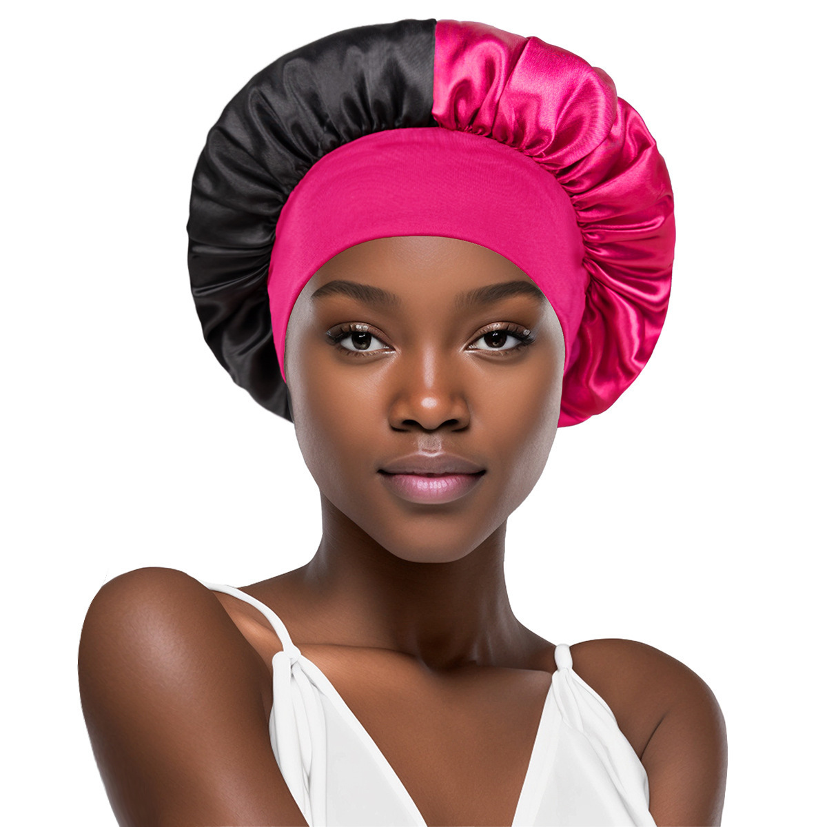 Noir et rose rouge