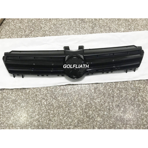 Rejilla Delantera de ABS con Línea Plateada Roja, Malla de Panal para V W <span class=keywords><strong>Golf</strong></span> 7 R 2014 <span class=keywords><strong>2015</strong></span> 2016 - Product Image 1