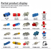 Adaptateur optique LC/UPC (femelle) - SC/UPC (femelle) MM SM avec connecteur optique de haute qualité et livraison rapide