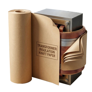 Papel Kraft de Aislamiento Eléctrico de 0.05mm-0.13mm para Bobinados de Transformadores, Clase A, Papel de <span class=keywords><strong>Celulosa</strong></span> Sin Blanquear - Product Image 2