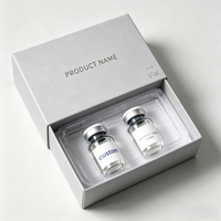 Boîtes personnalisées pour peptides avec logo sur mesure, 2ml, 3ml, 5ml, 10ml, qualité alimentaire, étanches, pour peptides de perte de poids, faible MOQ