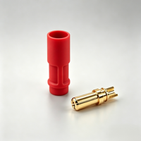 Connecteur unipolaire plaqué or SH3.5, boîtier de différentes couleurs SH3.5-M SH3.5-F, adaptateur de prise banane plaqué or pour drone RC