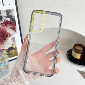 เคสโทรศัพท์ทีพียูมีกรอบด้านหน้าแบบใสมีกลิตเตอร์สำหรับ Reno 11F <span class=keywords><strong>5G</strong></span> 12 Oppo A59 <span class=keywords><strong>5G</strong></span> - Product Image 5