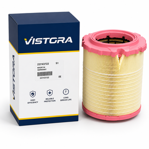 ไส้กรองอากาศ VITROA รุ่นใหม่ ความน่าเชื่อถือสูง รุ่นทดแทน 2.00727 23743722 DT2.00727 E2263L สำหรับกรองเครื่องยนต์รถบรรทุก - Product Image 1
