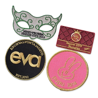 Textile personnalisé pour bricolage, en Polyester de marque personnalisée, Badges de dessin animé mignons, patchs de broderie pour casquettes