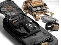 Sac à dos tactique discret pour armes de poing, série spécialiste, 30, 34, 38 pouces, étui souple avec compartiment, sac de survie discret pour véhicule