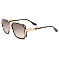 Lunettes de soleil TFB 2025, monture intégrale en métal, double pont, ovales, grandes, style pilote vintage, luxe, cool, élégantes, logo personnalisé, uniques, UV400