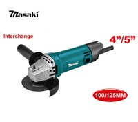Meuleuse d'angle filaire avec disque de meulage de 100 mm/115 mm/125 mm, micro-meuleuse d'angle de qualité industrielle et pour le bricolage