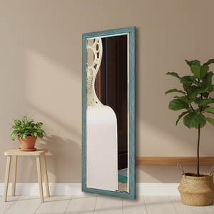 <span class=keywords><strong>Specchio</strong></span> da <span class=keywords><strong>Parete</strong></span> con Cornice Effetto Legno Blu-Verde Invecchiato, Stile Vintage per <span class=keywords><strong>Camera</strong></span> da Letto e Arredamento Casa, Vendita all'Ingrosso - Product Image 6