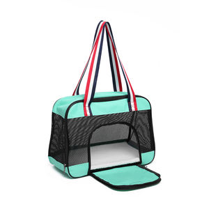 Bolsa portátil con logotipo personalizado para mascotas, bandolera para mascotas, transpirable, suave - Product Image 3