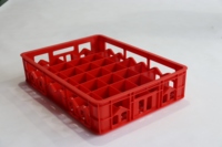 Joindre une plaque promotionnelle transport, caisses de lait en plastique ventilées pliables cages de stockage boîtes de cage pour légumes