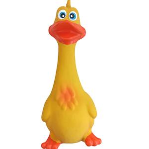 Giocattolo vocale per cani eco-friendly giocattolo cane urlo anatra giocattolo in vinile per feste con suono cigolante - Product Image 5