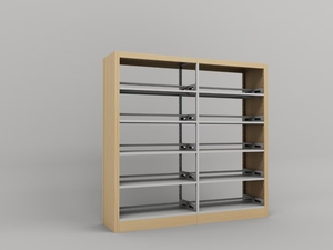 Nouvelles étagères de bibliothèque pour étudiants, structure métallique, mobilier scolaire pratique. - Product Image 3