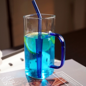 Taza festiva con mango de vidrio de borosilicato alto Juegos de caja de regalo con temática de Navidad/Año Nuevo para entretenimiento festivo - Product Image 4