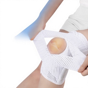 Fascia per Ginocchio Sottile in Tessuto per Uomo e <span class=keywords><strong>Donna</strong></span>, Supporto Rotulare per Recupero Menisco, Calcio, Corsa all'Aperto, Esercizio Fisico - Completo - Product Image 1