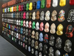 Mẫu trưng bày hình dạng xe hơi 3D tốc độ cao cho sơn xe, mẫu nhựa hình xe hơi, lớp phủ lỏng, sơn thuyền - Product Image 3