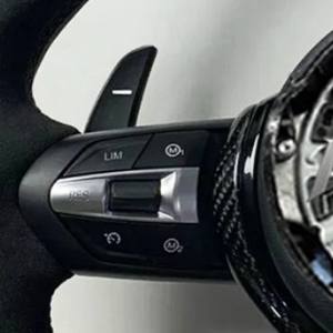 <span class=keywords><strong>Volante</strong></span> Deportivo <span class=keywords><strong>m</strong></span> Sport de Fibra de Carbono con Calefacción para <span class=keywords><strong>BMW</strong></span> F11 F20 2010 2012 F30 F16 F15 2011, Completamente Negro en Fibra de Carbono - Product Image 5