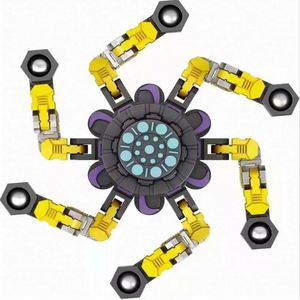 Spinner Antiestrés de Metal y Plástico para Niños con Múltiples Funciones, Trompo Mecánico Giratorio para Uso Unisex - Product Image 5