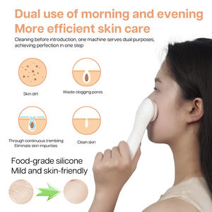 2 In 1 Siliconen Gezichtsreinigingsborstel Elektrisch Gezichtsmassageapparaat - Product Image 4