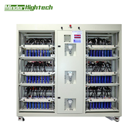 Machine de classement et de calibrage de cellules de batterie prismatiques 5V 10A, 5V 20A, 5V 30A pour l'assemblage de packs de batteries au lithium