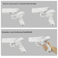 Pistolet de jeux de tir VR pour Oculus Quest 2, contrôleur de Stock d'arme, poignée améliorée, dernière version