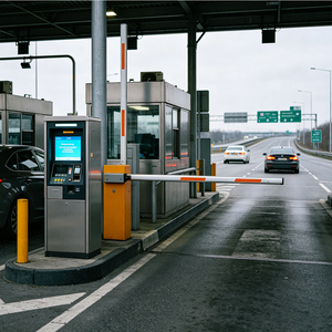 ระบบเก็บค่าผ่านทางด้วยกล้อง ANPR เครื่องอ่าน RFID ประตูรั้ว เครื่องรับชำระเงิน ฮาร์ดแวร์และซอฟต์แวร์แบบกำหนดเองสำหรับใช้บนทางหลวง - Product Image 1