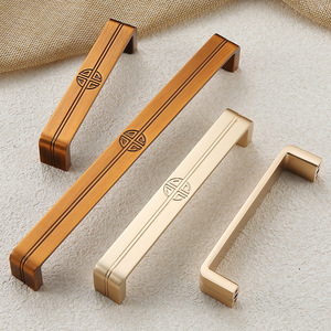 96mm-192mm antika ışık lüks çinko alaşım kolu ile Modern mobilya dolap kapağı & dolap kulpu için çekmece kolları - Product Image 2