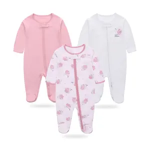 Set di vestiti per bambini di alta qualità confezione regalo confezione da 3 vestiti per bambini ragazzi 0-3 mesi manica lunga 100% cotone vestiti per bambini spagnoli