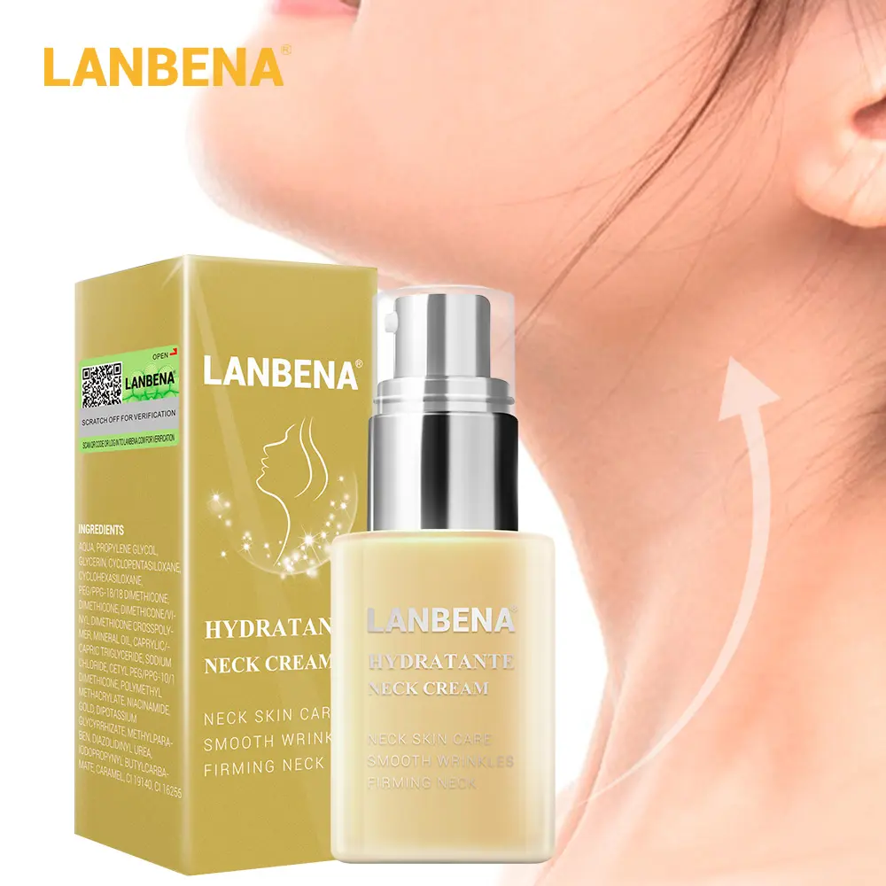 LANBENA neck whitening cream for black neck free shipping