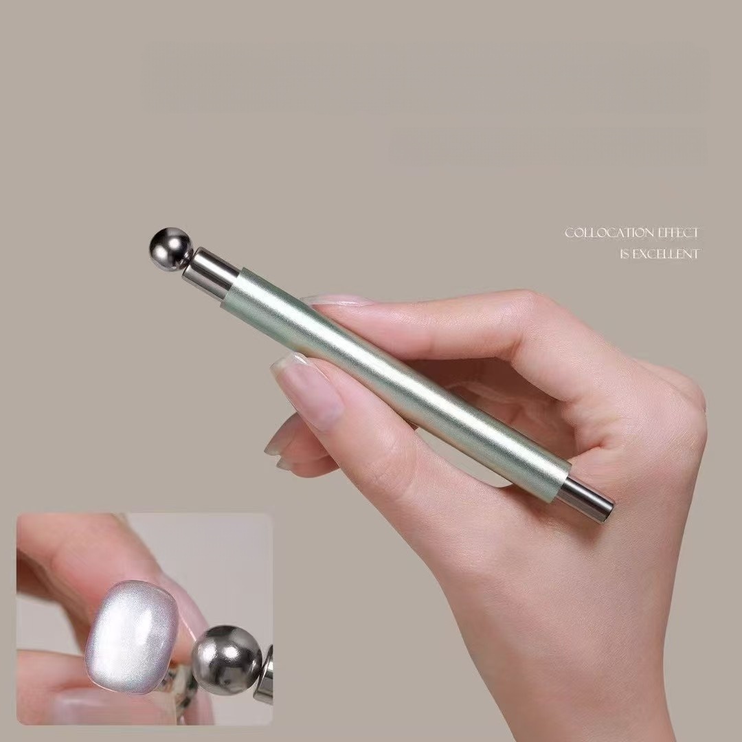 Multifunctional Nail Magnet Paper Clip Cat Eye Magnet Stone Wire Magnet Bar Combination of Love Manicure Nail Art DIY Tool