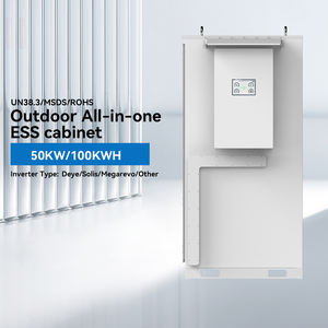 Sistema de Energía Solar <span class=keywords><strong>Watt</strong></span>, Sistema de Almacenamiento de Energía Solar Todo en Uno de 50kwh 100kwh 150kwh 200kwh 250kwh, Batería de Almacenamiento de Energía Solar Lifepo4 para Exteriores - Product Image 2