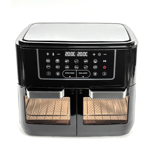 Grand four pour friteuse à air 12L Friteuse à air double Friteuse électrique numérique multifonctionnelle avec deux zones de cuisson - Product Image 1