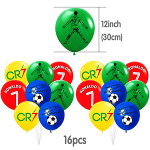 Decoraciones para Fiestas de Cumpleaños con Temática de Estrellas de Fútbol para Niños, Artículos para Fiestas de Cumpleaños con Temática de Balones Deportivos con Globos, Regalos para Niños y Adolescentes - Product Image 3