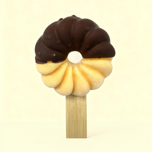 <span class=keywords><strong>Helado</strong></span> de Donut 3D Premium con Sabores a Mango y Fresa con Chocolate, Textura Crujiente de Leche, Empaque en Caja, 70g - Product Image 1