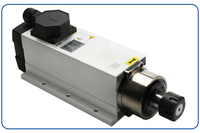 Hqd 4.5kw Moteur de broche de routeur CNC refroidi par air électrique 220v pour le travail du bois
