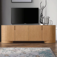 Mobilier moderne de salon tables console en bois console média avec tiroir de rangement meuble TV console meubles TV