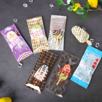 Sacs à glaçons pour sucettes glacées, sacs en film pour rouleaux de crème glacée, emballage alimentaire de qualité alimentaire pour desserts congelés