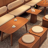 Internet Celebrity Modern Cafe Booth Sofa pour Dessert Cake Shop Book Bar Thème Metal Rest Area Long Bench for Modern Milk Tea