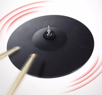 ASANASI Batterie électronique à bas prix de haute qualité Instrument de musique avec peaux de batterie en caoutchouc