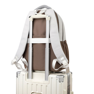 New Large Capacity Student Backpack Unisex Simple <b>Computer</b> <b>Bag</b> Nylon Waterproof Backpack - Product Image 5