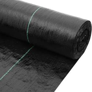 Toile de paillage pour jardin, tissu paysager résistant, bloqueur de mauvaises herbes, tissu pour allée, géotextile sous <span class=keywords><strong>gravier</strong></span>, bâche de jardin pour empêcher les mauvaises herbes - Product Image 3