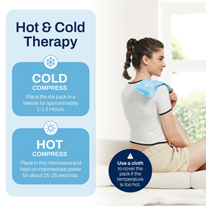 Ice Bags for Injuries Reusable Ice Packs Hot and Cold Therapy Pain Relief Ice Bag No-Leak Waterproof Durable Cooler Bag - Product Image 2