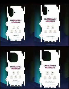 <span class=keywords><strong>Pellicola</strong></span> Protettiva <span class=keywords><strong>Posteriore</strong></span> HD AG in TPU a Copertura Totale 360° Invisibile per <span class=keywords><strong>iPhone</strong></span> 16 Pro Max - Product Image 4