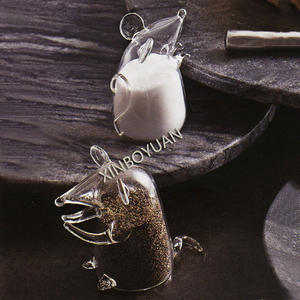 Mini juego de coctelera de sal y pimienta, vidrio, animal, venta al por mayor, barato - Product Image 2