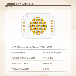 Tùy chỉnh <span class=keywords><strong>COB</strong></span> <span class=keywords><strong>LED</strong></span> chip rgbwc năm màu <span class=keywords><strong>COB</strong></span> <span class=keywords><strong>LED</strong></span> DC 21V 24V 26V 36V 48V công suất cao <span class=keywords><strong>COB</strong></span> 180W 250W 350W 500W <span class=keywords><strong>LED</strong></span> - Product Image 4